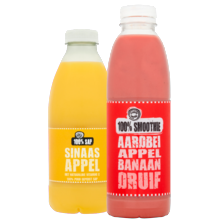 100% smoothie of 100% sinaasappelsap